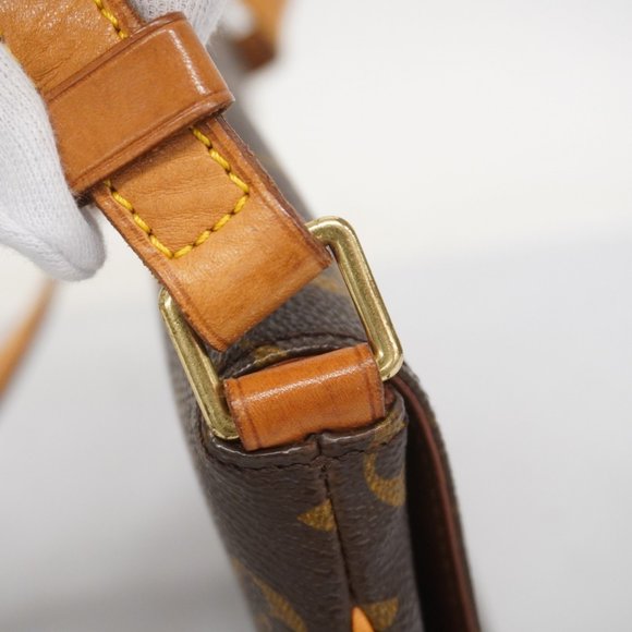 LOUIS VUITTON Monogram Musette Tango Short Strap Shoulder Bag M51257 Brown - Picture 10 of 13